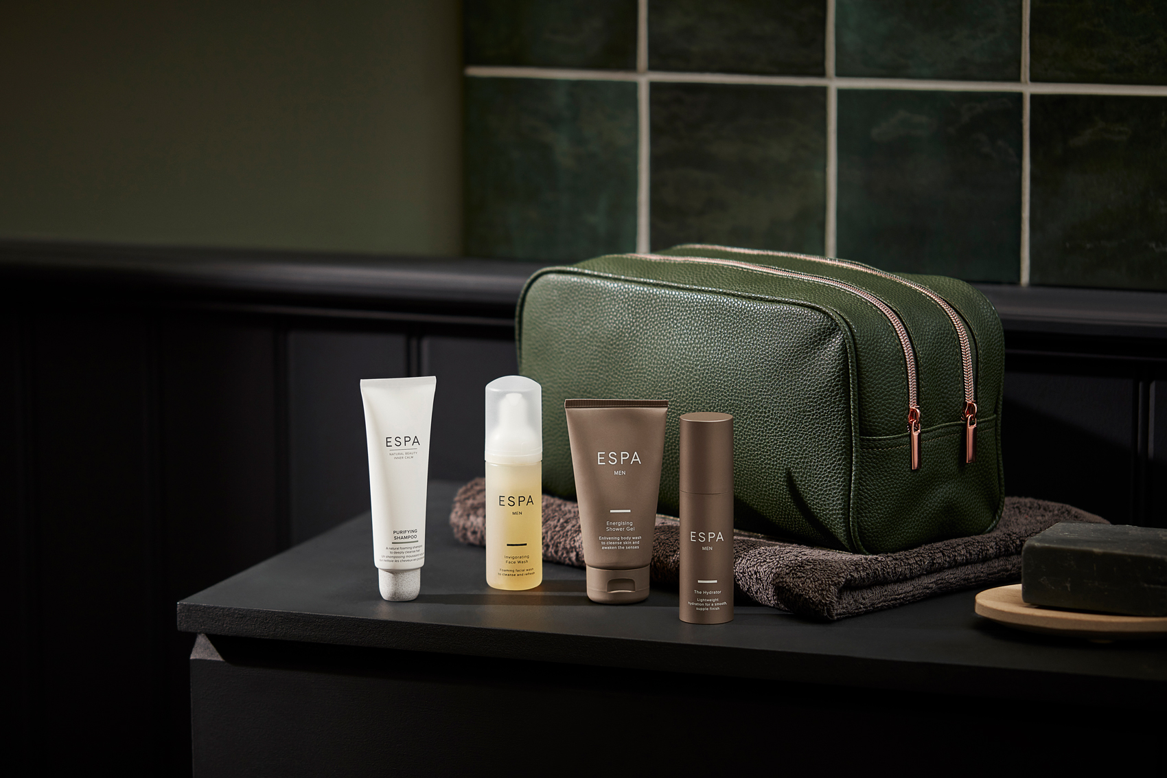 Mens cosmetics product photography